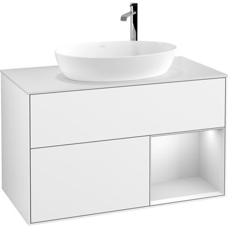 Villeroy & Boch G901MTGF Meuble sous lavabo Finion G90 (1/2)
