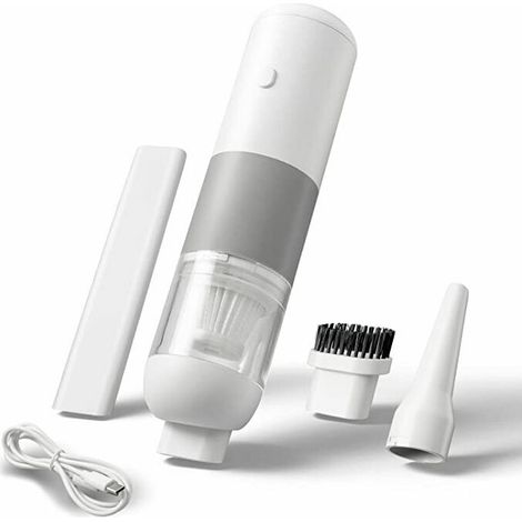 Aspirateur de voiture 12000pa, 120W aspirateur à main sans fil haute puissance portable petit mini aspirateur rechargeable pour voiture, maison, cuisine (1/5)