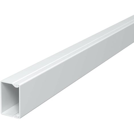 OBO Bettermann Vertr Wand+Deckenkanal 40x40mm,PVC WDK40040RW 2 Stk