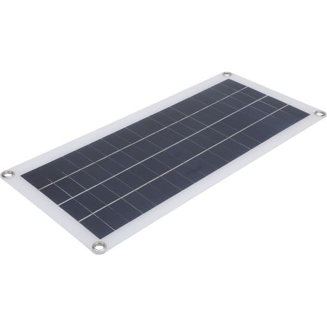 10-W-Solarpanel aus polykristallinem Silizium mit zwei Ausgängen für Notladegeräte beim Camping. (1/5)