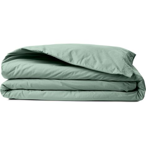 Funda nórdica, funda nórdica, ropa de cama Cover 100% Algodón RANFORCE Verde (1/5)