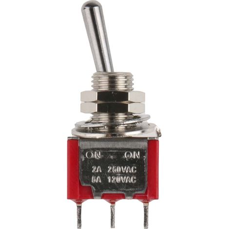 Interrupteur à levier RS PRO, On-On, 1RT, 5 A @ 250 V c.a. ( Prix pour 1 )