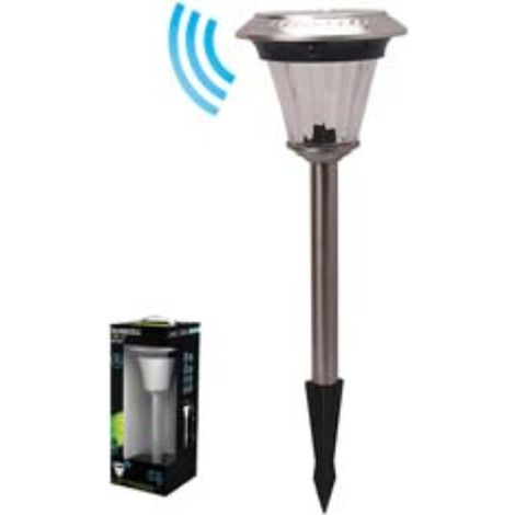 Lampada solare led verre con sensore - ø mm.168x547h. - 9/90 lumen  Duracell lighting