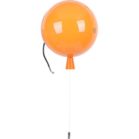 Veilleuse D'intérieur Applique Murale 20 Cm Orange Lampe (1/5)