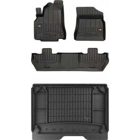 SET 3D Alfombrillas y alfombrillas Citroën Berlingo 2 2008-2018 (1/5)