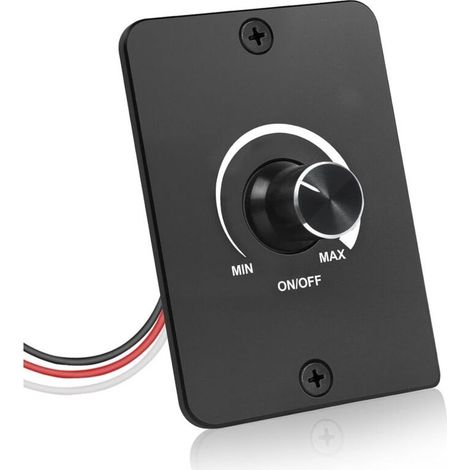 Dimmer LED PWM DC 12V 5A, interruttore dimmer per luci, oscuramento progressivo, senza sfarfallio, dimmerabile DC 12V LED facile da installare per camper, barca, camion, furgone, roulotte (1/5)