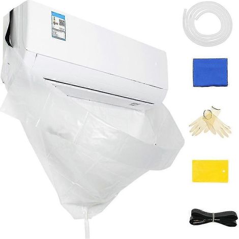 Housse de nettoyage étanche pour climatiseur, protection anti-poussière, réservoir d'eau pour climatiseur (1/3)