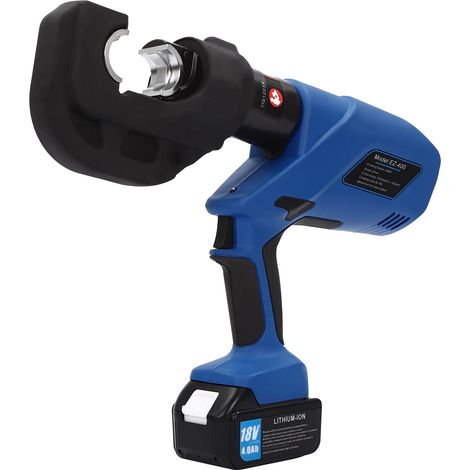 Outil de sertissage hydraulique, force de sertissage de 120KN, design ergonomique, Bleu (1/2)