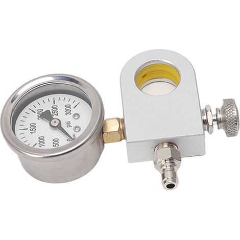 Adaptateur de recharge de CO2 pour carbonateur, adaptateur de remplacement rapide avec manomètre et soupape de décharge pour modèle DUO (1/5)