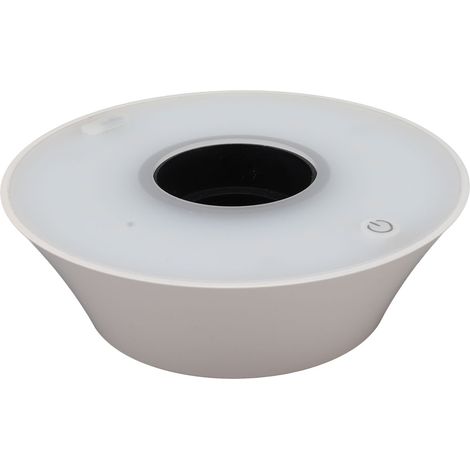 Lampe de table LED sans fil innovante pour bouteille de vin avec câble USB, blanche, idéale pour la décoration d'hôtels, restaurants et bars. (1/5)