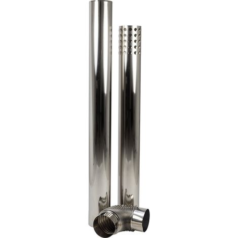 SIP FIREBALL IDX 3pc Flue Kit for 09236A, 09241A - L12.5 x W115 x H23 cm