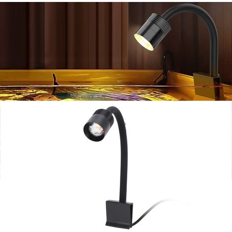 Mini Spot LED pour Aquarium USB 5W avec Régulation de Couleur et Minuterie - Éclairage Idéal pour Nano Aquariums et Bacs de Rivière-AUTRES (1/5)