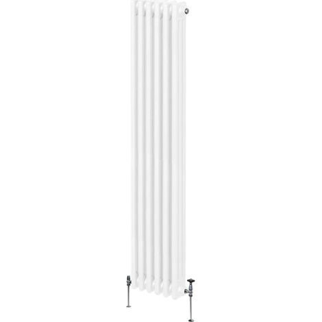 Traditional 3 Column Radiator - 1800 x 292mm - White