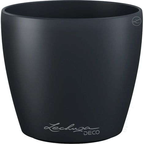 Vaso Classico "Deco 35" D34.5 H32.5CM Grigio Ardesia Opaco LECHUZA (1/2)