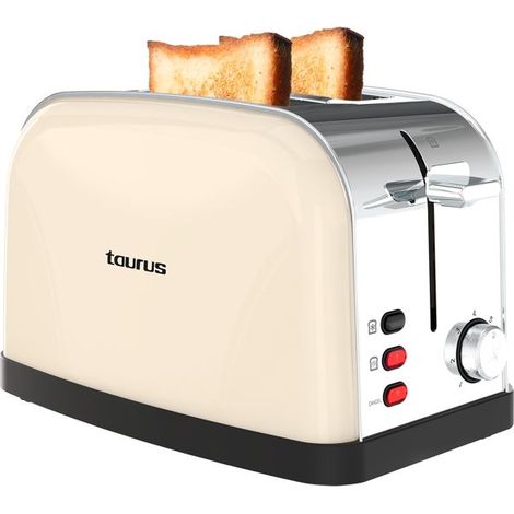 Tostadora Taurus vintage ii 950W control de dorado ajustable