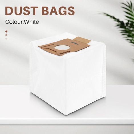6 weiße Reinigungstücher (6 Stück) für ECOVACS DEEBOT OZMO T8/AIVI/MAX N8PRO
