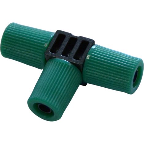 Raccord de Conduite Secondaire Jardibric Extra Ø6 5 Tés Extra + 5 Bouchons Extra (1/4)
