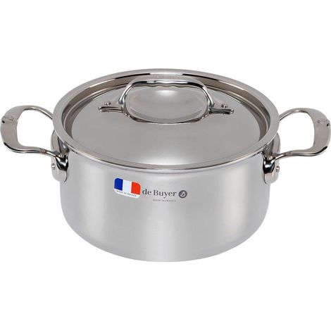 de-buyer Affinity faitout inox 20 cm 3,4 L (1/3)