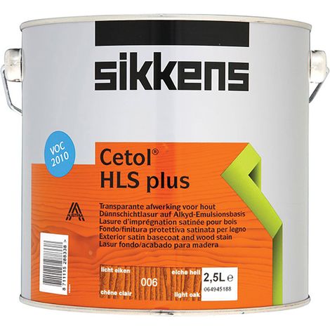 Sikkens  Cetol HLS Plus Translucent Woodstain Light Oak 2.5 litre