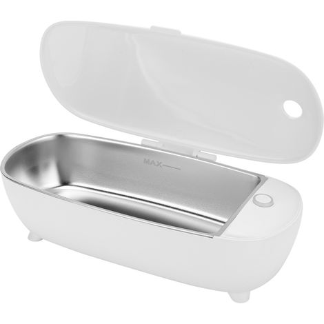 Nettoyeur Ultrasonique Portable 450ml pour Bijoux, Lunettes et Montres, 46kHz, Alimentation EU 200-240V
