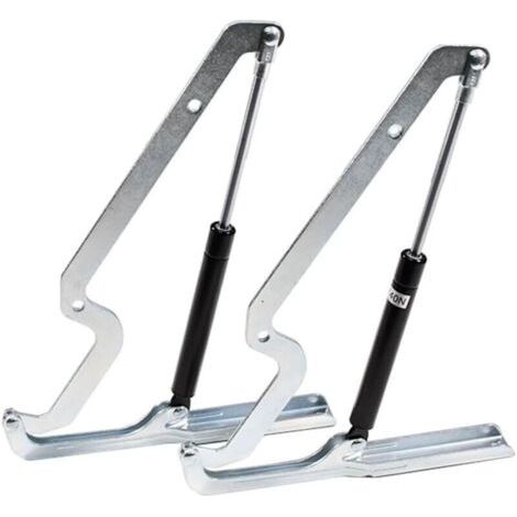 BUNTHAUS Lot de 2 charnières à piston à gaz compatibles avec Keter Store It Out Arc Max Ace Prem Elite Boîtes de rangement