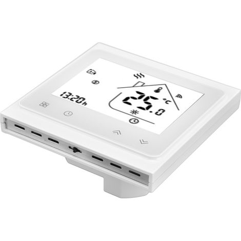 Intelligenter WiFi-Thermostat mit Sprach- und manueller Steuerung, Temperaturregler 95-240 VAC, Smart-Home-kompatibler Schalter. (1/5)