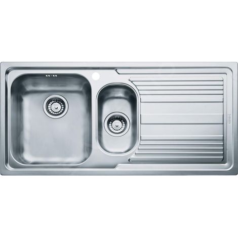 Franke Logica - Évier en inox LLX 651/2, 100x50 cm 101.0120.189 (1/3)