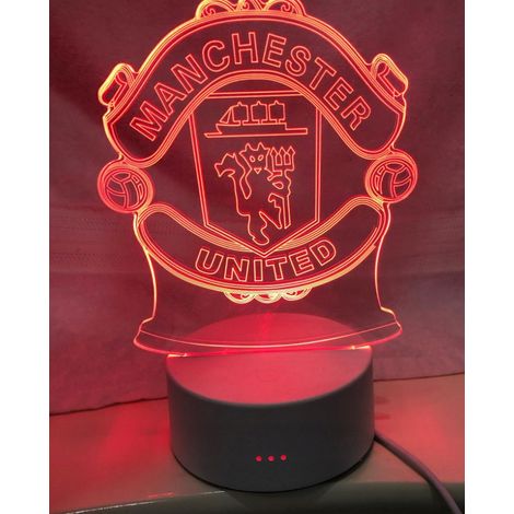 Cable USB para luz nocturna LED 3D del FC Manchester United (1/5)