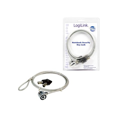 Logilink Verrou de sécurité pour ordinateur portable 1,5 m (1/6)