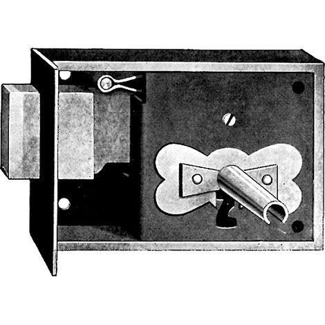 Pene dormant n°103 BOURG MERMIER - L.160 mm - A.93 mm - droite - 103160