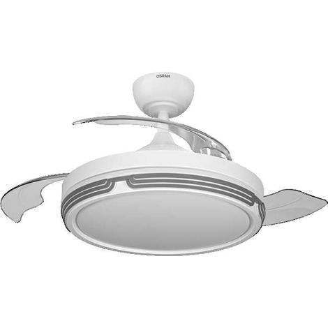 Osram Ventilatore da soffitto con luce LED bianco 66W Ø106 cm (1/5)