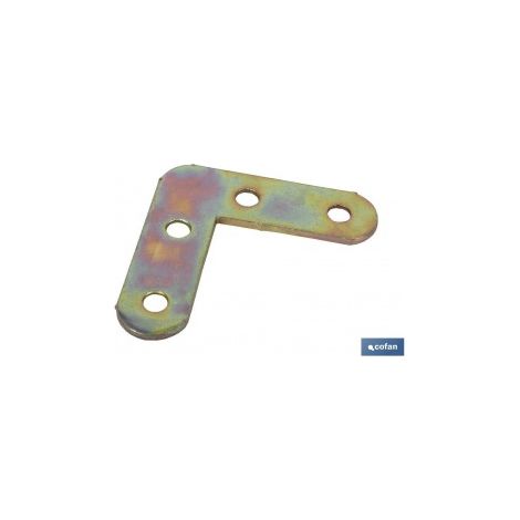 Pack mit 12 Flachwinkeln 60mm für Präzision