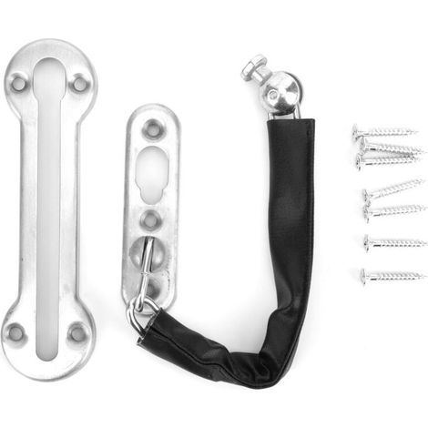 Thickened Stainless Steel Anti-Theft Chain Door Lock, Security Chain Lock for Hotel Security (1/4)