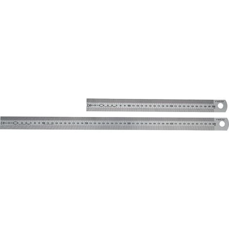 Regla de Acero Inoxidable 200 cm RATIO PRO