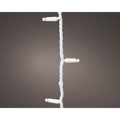 Tenda LED a ghiaccioli Pro-Lights 96 luci 360 x 60 cm bianco caldo Peraga Christmas