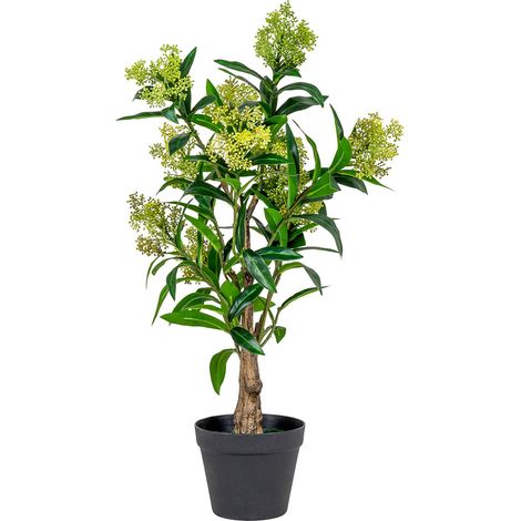 Træ Künstliche Pflanze H75 cm grün.