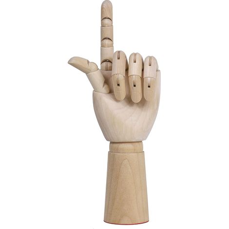 Maniquí de madera dibujado a mano - 18 cm, 30 cm, izquierda, derecha, móvil para pintar (izquierda, 30 cm)