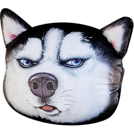 Coussin de soutien cervical original pour appui-tête de voiture en forme de chien mignon (1/5)