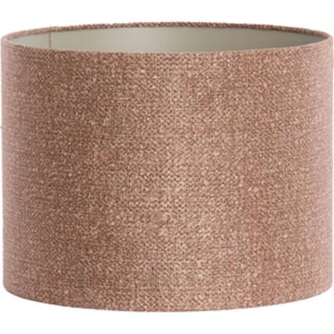 Light & Living - pantalla de lámpara - Brandy - marrón - textil -