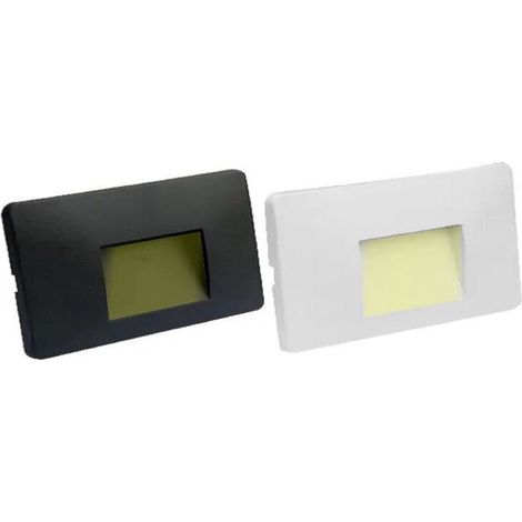 Faretto led 4W esterno IP44 segnapassi per cassetta 503 CCT switch per cambiare 3 tonalita luce bianca calda naturale freddaColore Bianco (1/5)