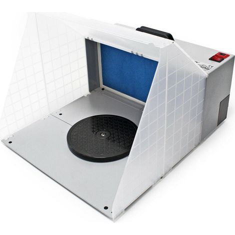 Cabina di aspirazione polveri per verniciatura ad aerografo 3m³/min 160002213