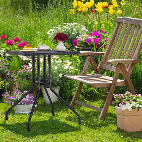 couchtisch rund zweiteilig Set Orbis 2-teilig | Metall Couchtisch schwarz