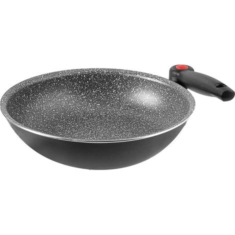 BRUNNER Alu Pentole Padella Wok Pirate Wok Pan à˜ 28 cm