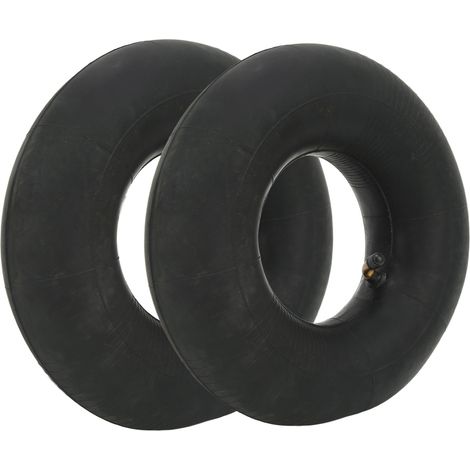 Chambre à air 3.50-4 avec valve coudée TTR87, compatible jantes 4 pouces et largeur 3,5-4,1 pouces, pneu intérieur robuste pour usage utilitaire (1/5)
