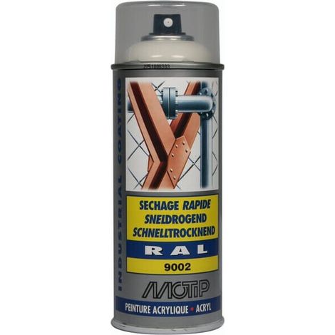 Gris blanco pintura aerosol MOTIP 07046 (1/3)