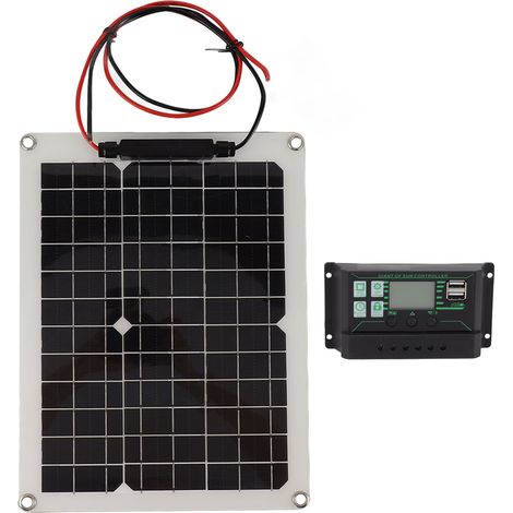 Kit de panneaux solaires 300w, contrôleur de Charge, haute efficacité, 2 sorties USB, pour Camping en plein air, bateau, camping-car