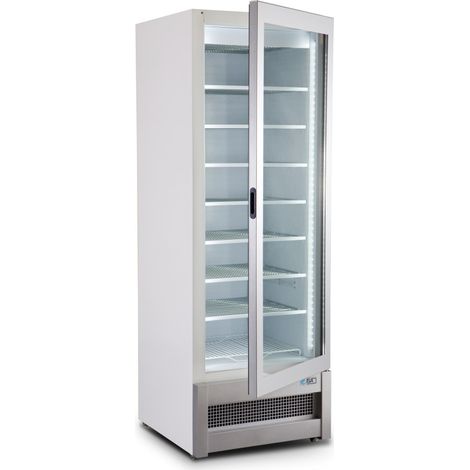 Congélateur statique 1 porte en verre 353L -18°C 7 grilles éclairage LED - Combisteel (1/4)