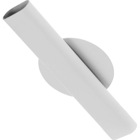 Support mural en métal blanc pour fleurs, idéal la décoration de fêtes (1/5)