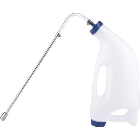 Accessoires de bouteille de lait de médecine d'eau d'alimentation de vache de veau d'animaux de ferme d'acier inoxydable 4L