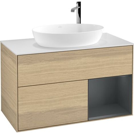 Villeroy & Boch G901HGPC Meuble sous-lavabo Finion G90 (1/2)